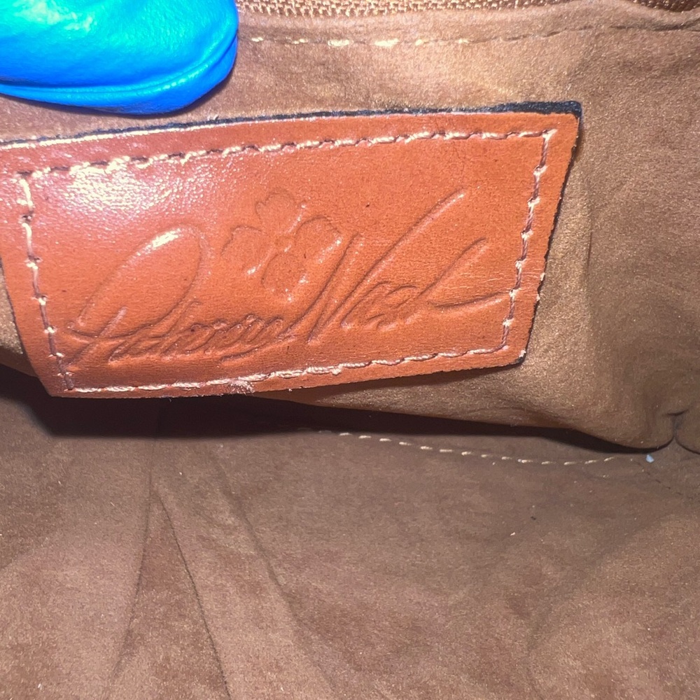 Patricia Nash Brown Leather Clutch - Picture 8 of 16